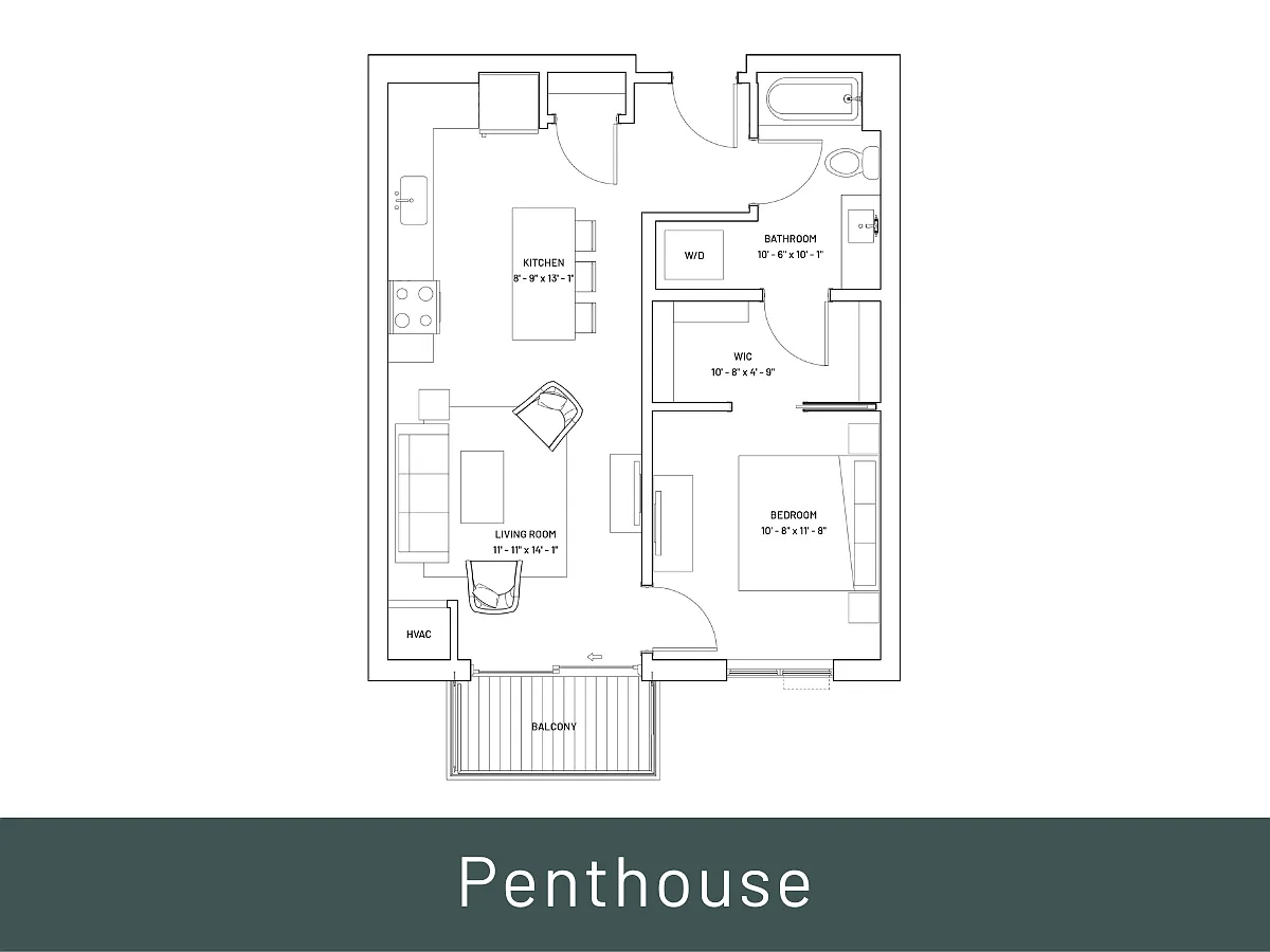 Floor plan Lagoon 6 Penthouse