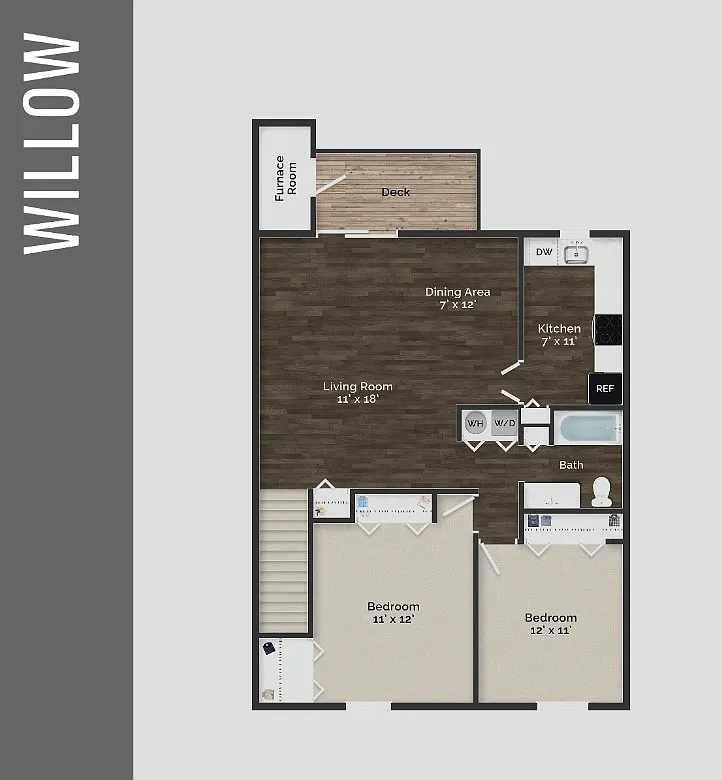 Floor plan Willow