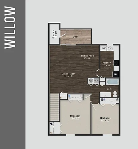 Floor plan Willow