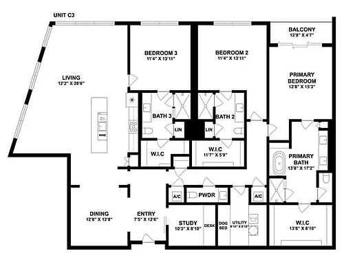 Floor plan C3