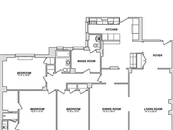 2nd image of 27 W 86th St APT 16A