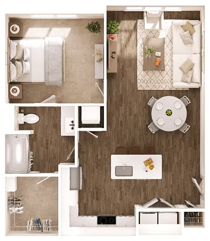 Floor plan A2B