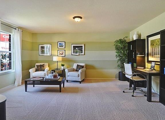 Photo Of Model Home with Same Floor Plan, Not of Actual Home Lis