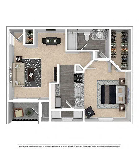 Floor plan A1B Moran