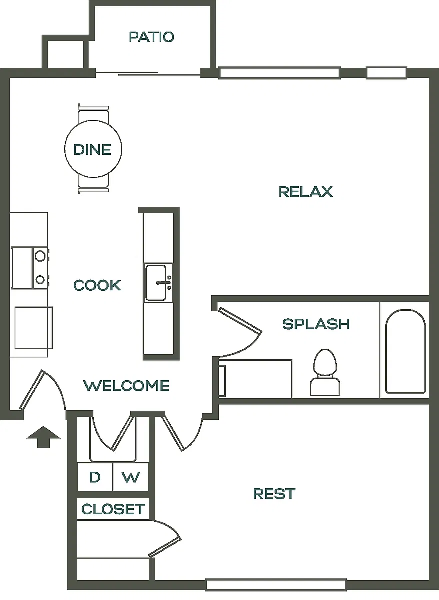Floor plan The Grove