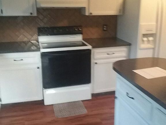 Backdoor entrance to kitchen