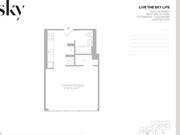 2nd image of 605 W 42nd St APT 12Q