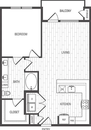 A5.2: 1bed 1bath A5.2: 1bed 1bath