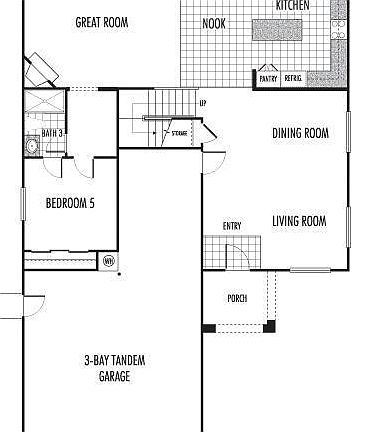 Downstairs Floor Plan