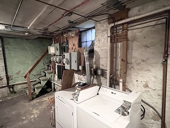 Laundry in building