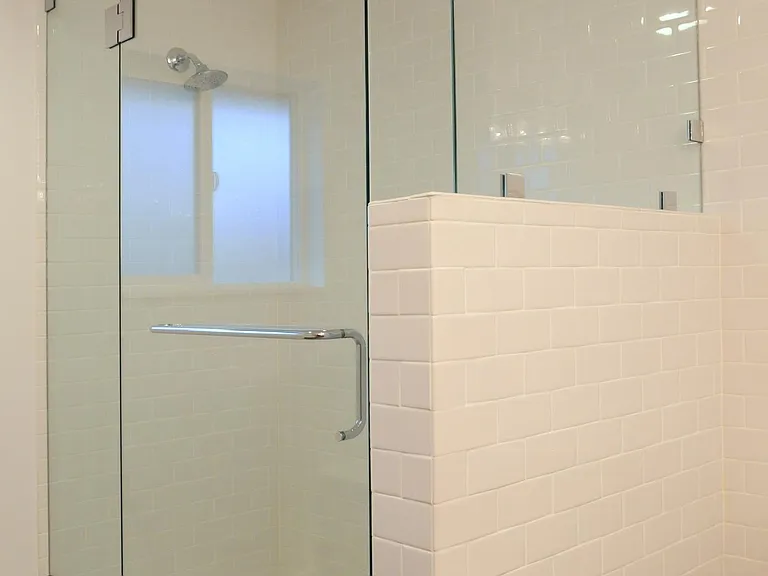 Master bathroom walk-in shower