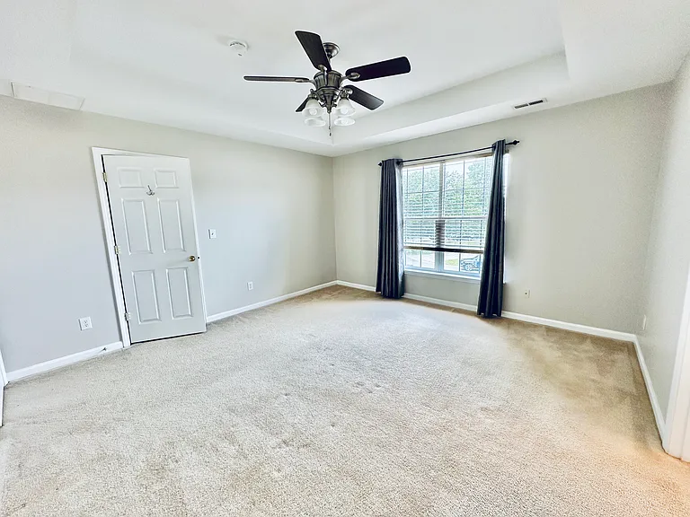 Master Bedroom with large window