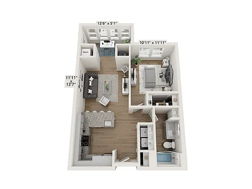 Floor plan A1A