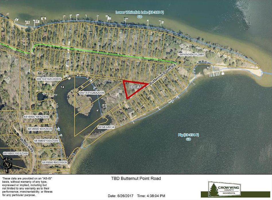 1st image of Tbd Butternut Point Road Ideal Twp