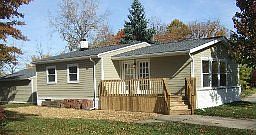 Side exterior view Porch