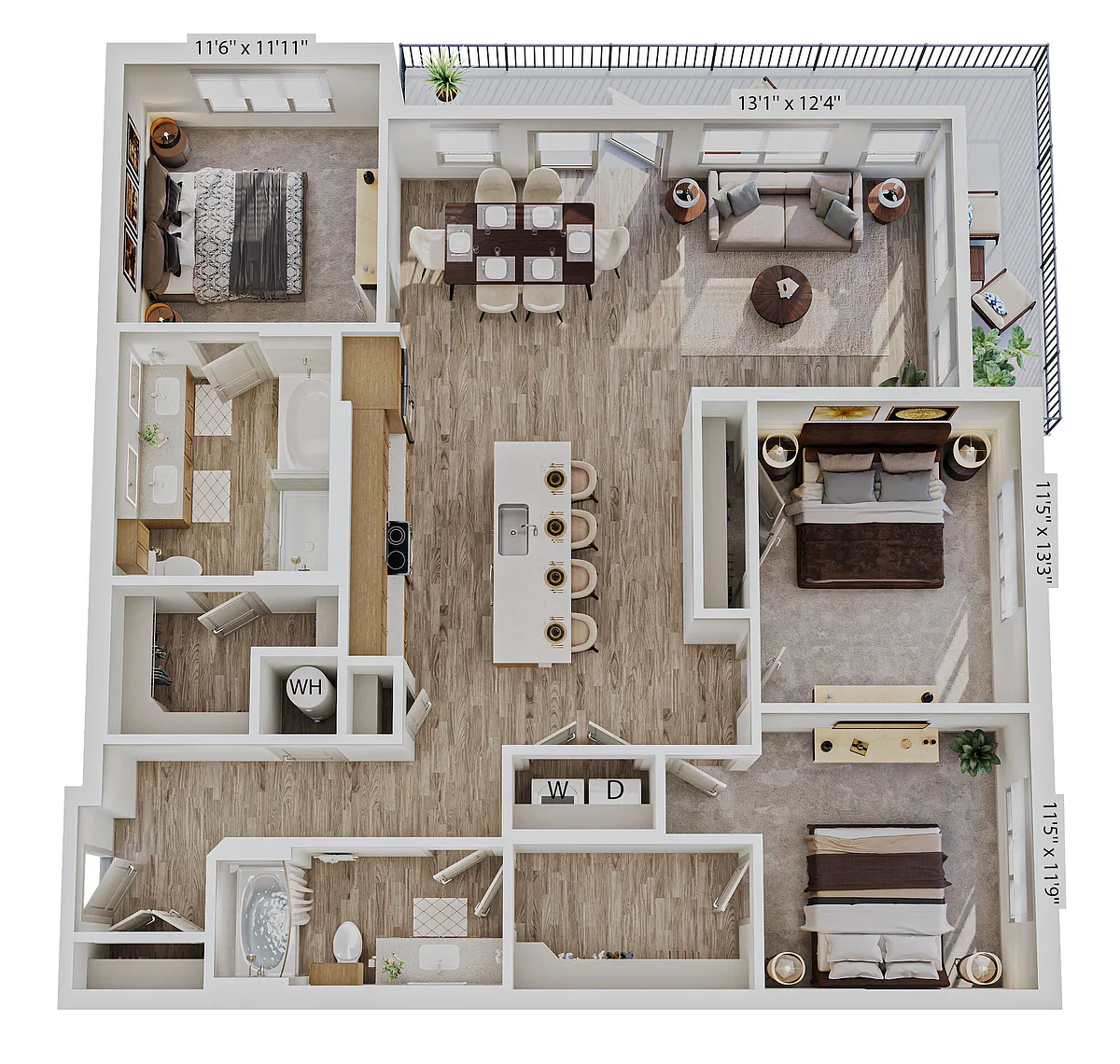 Floor plan C2