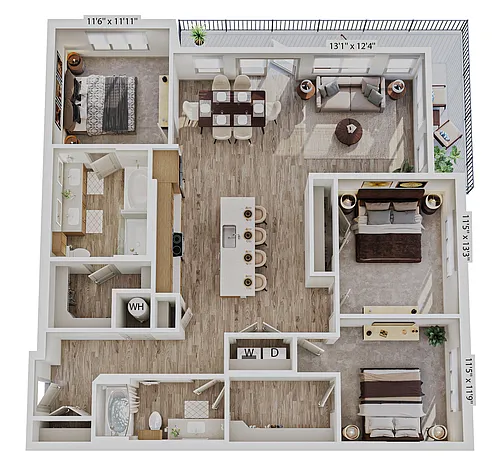 Floor plan C2