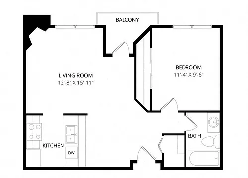 Floor plan Alaska Range