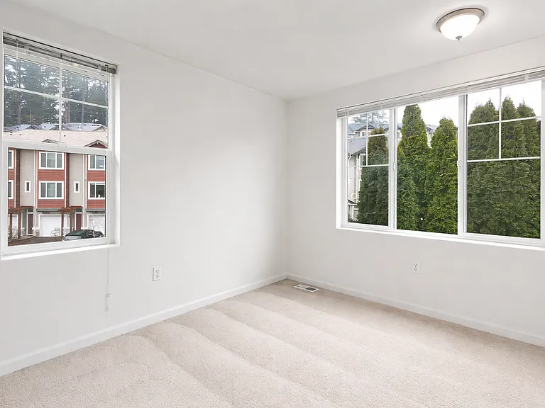 Corner bedroom.