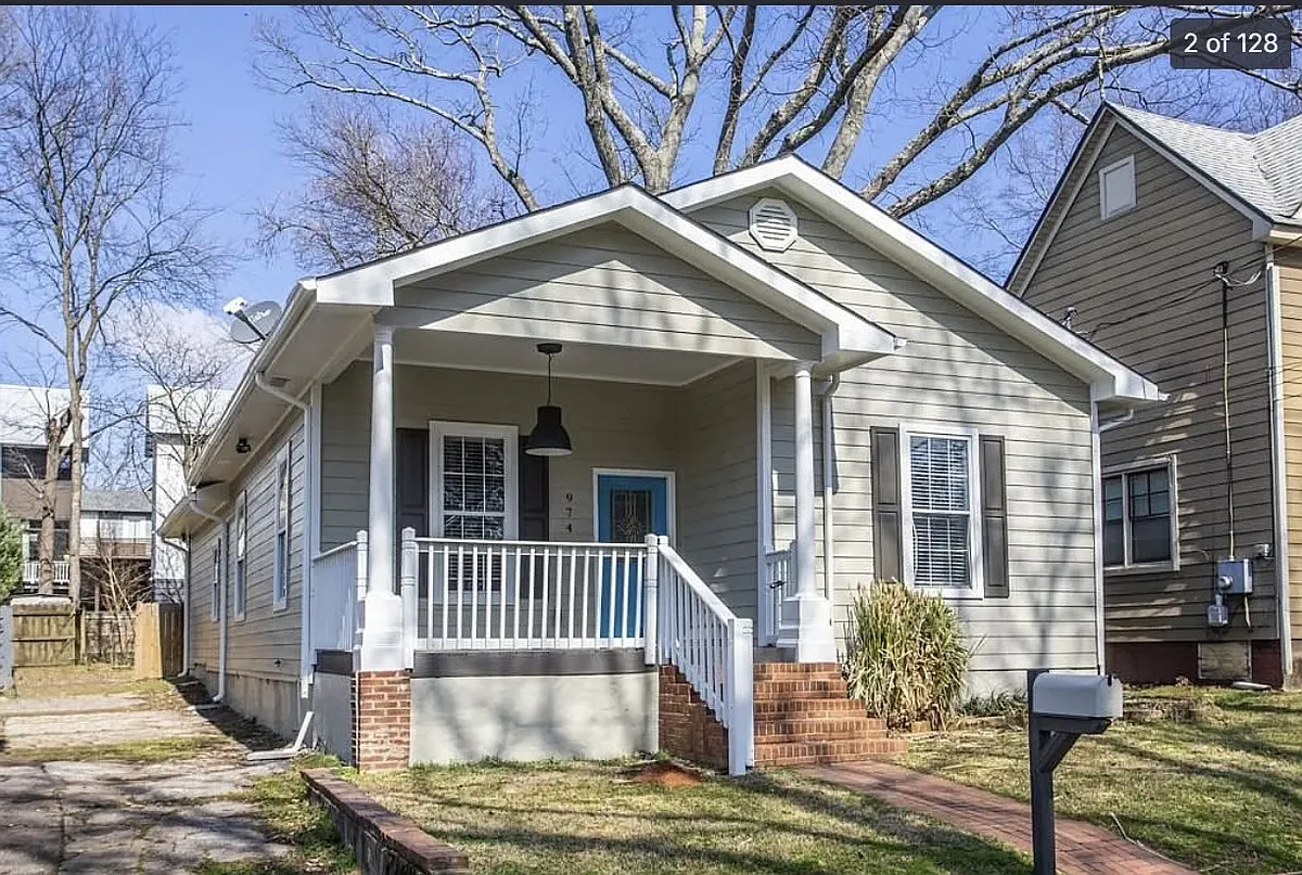 Home Entrance and Front Porch - 974 Mauldin St SE