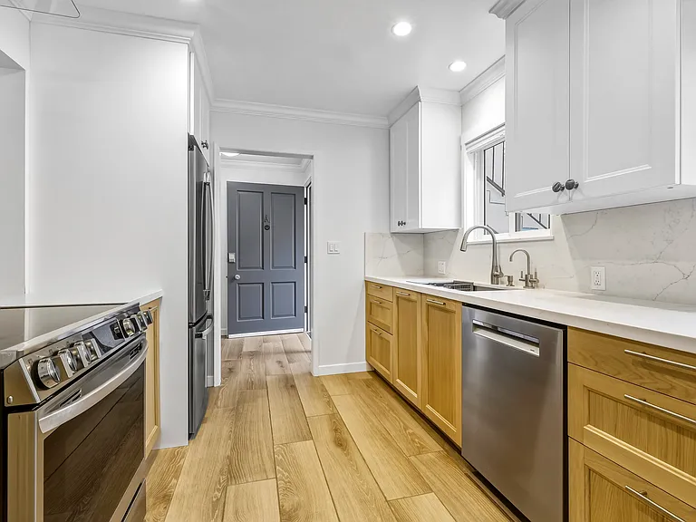 Updated open concept kitchen