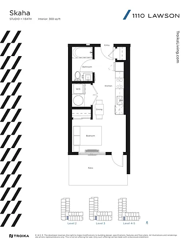 Floor plan Skaha