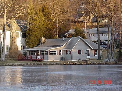 View from clubhouse dock