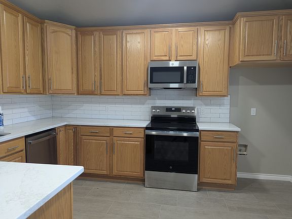 New appliances and counters