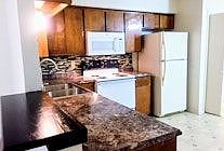 Comes with all appliances including a washer and dryer.