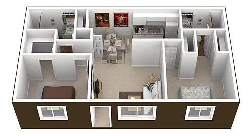 Floor plan Redwood