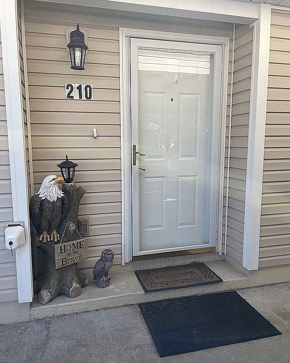 Entrance from carport