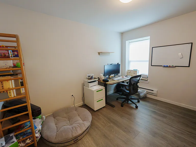 bedroom at ground level