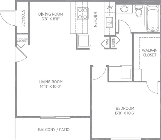One Bedroom One Bedroom