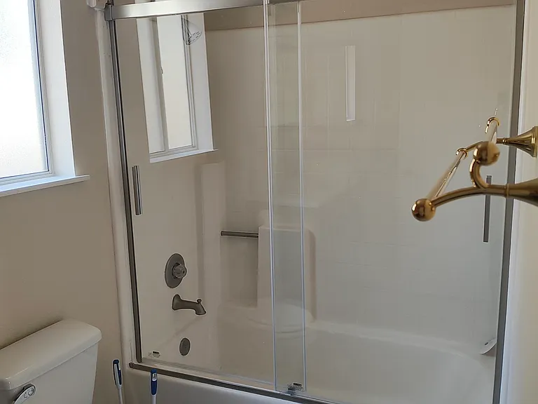 Upstairs Bathroom - New tub door