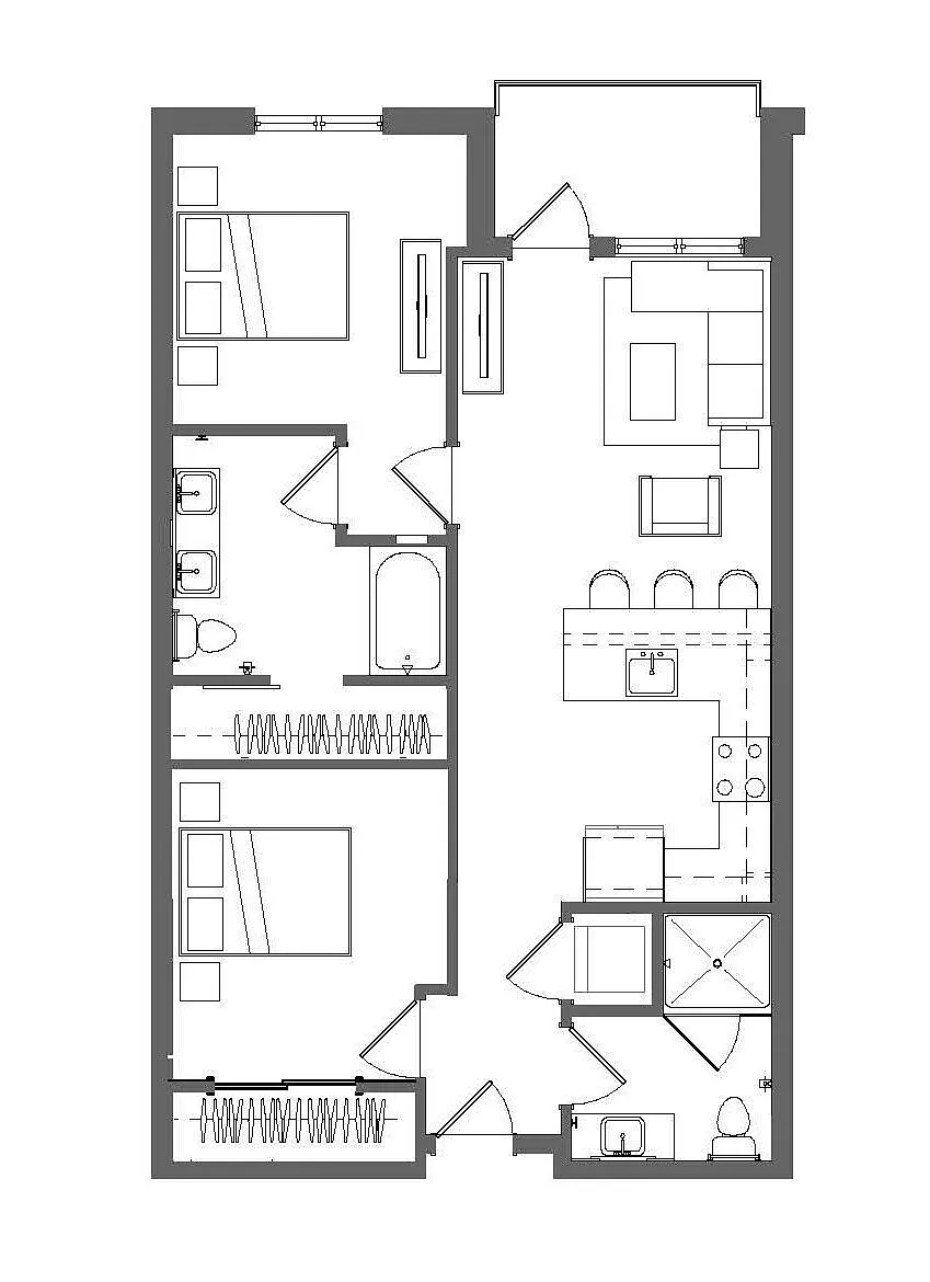 Floor plan B5 LUXE