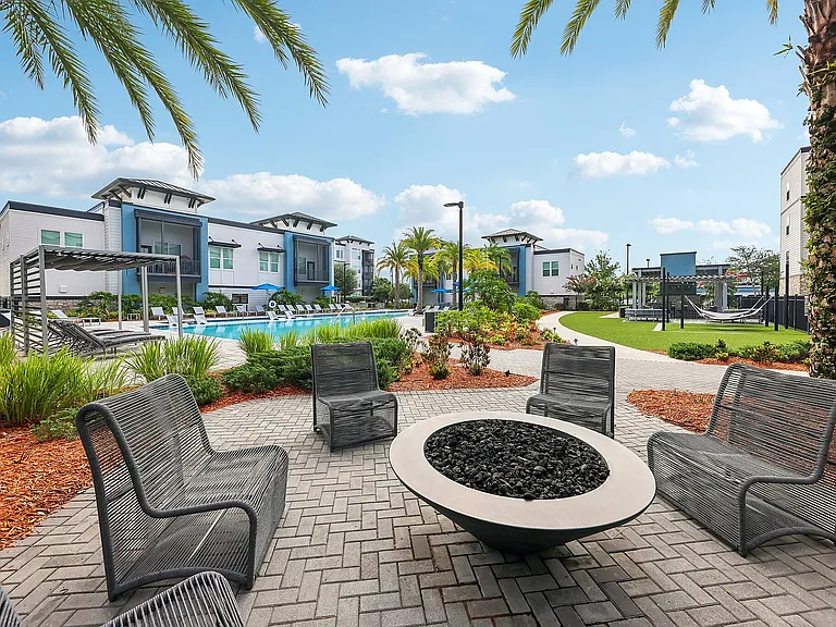 Fire Pit and Courtyard Space