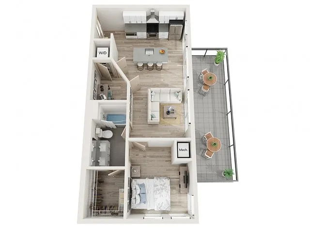 Floor plan PENTHOUSE 4