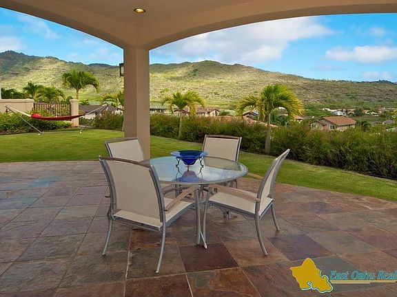 Enjoy the view while relaxing on spacious, covered lanai!