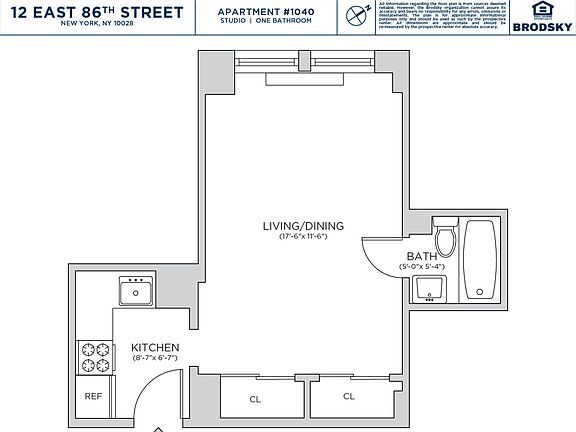 2nd image of 12 E 86th St #1040