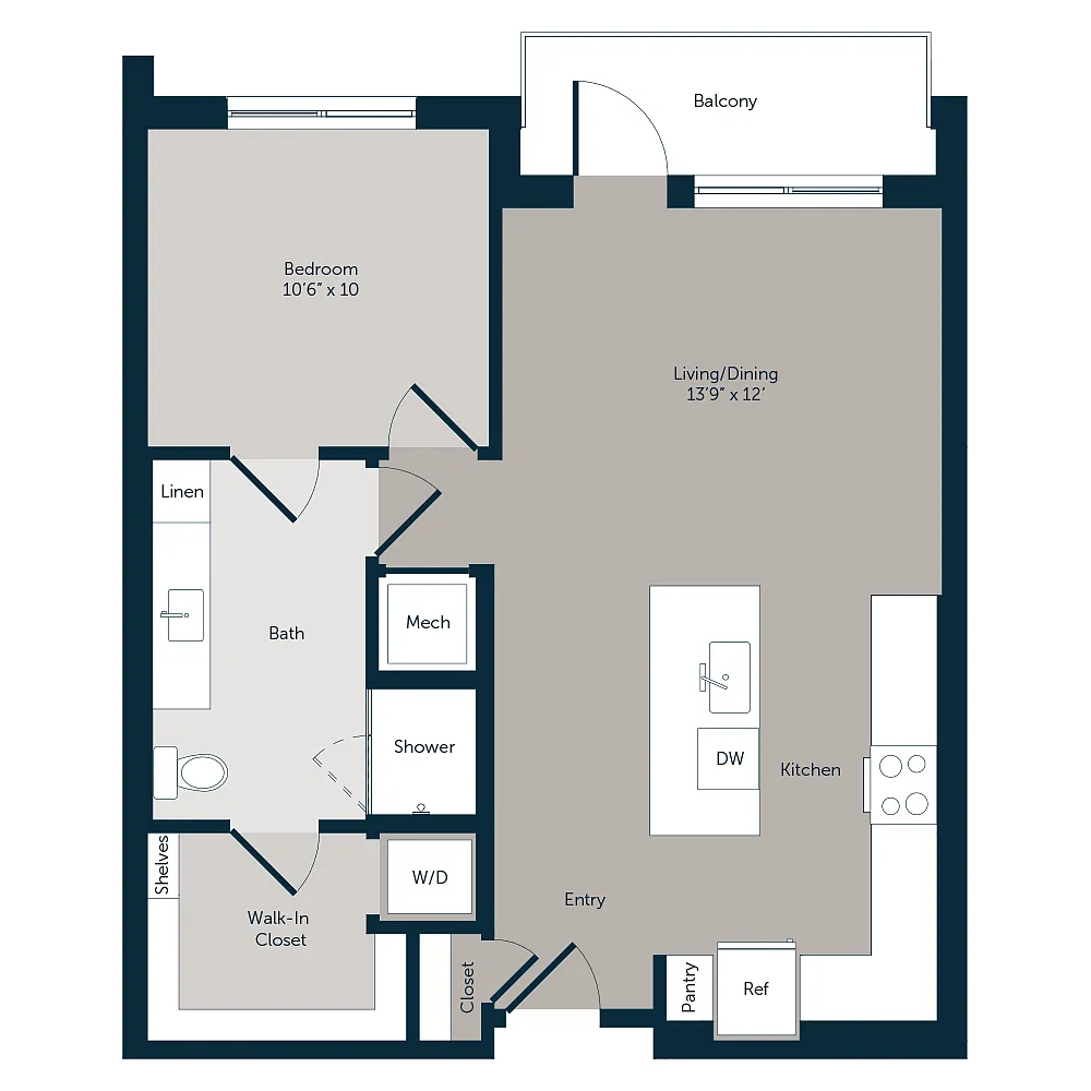 Floor plan Bluebonnet C