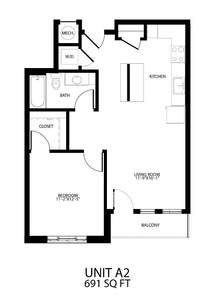 Floor plan A2