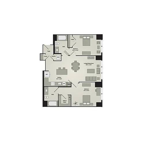 Floor plan B1