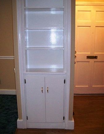 Built in Bookcase in Livingroom