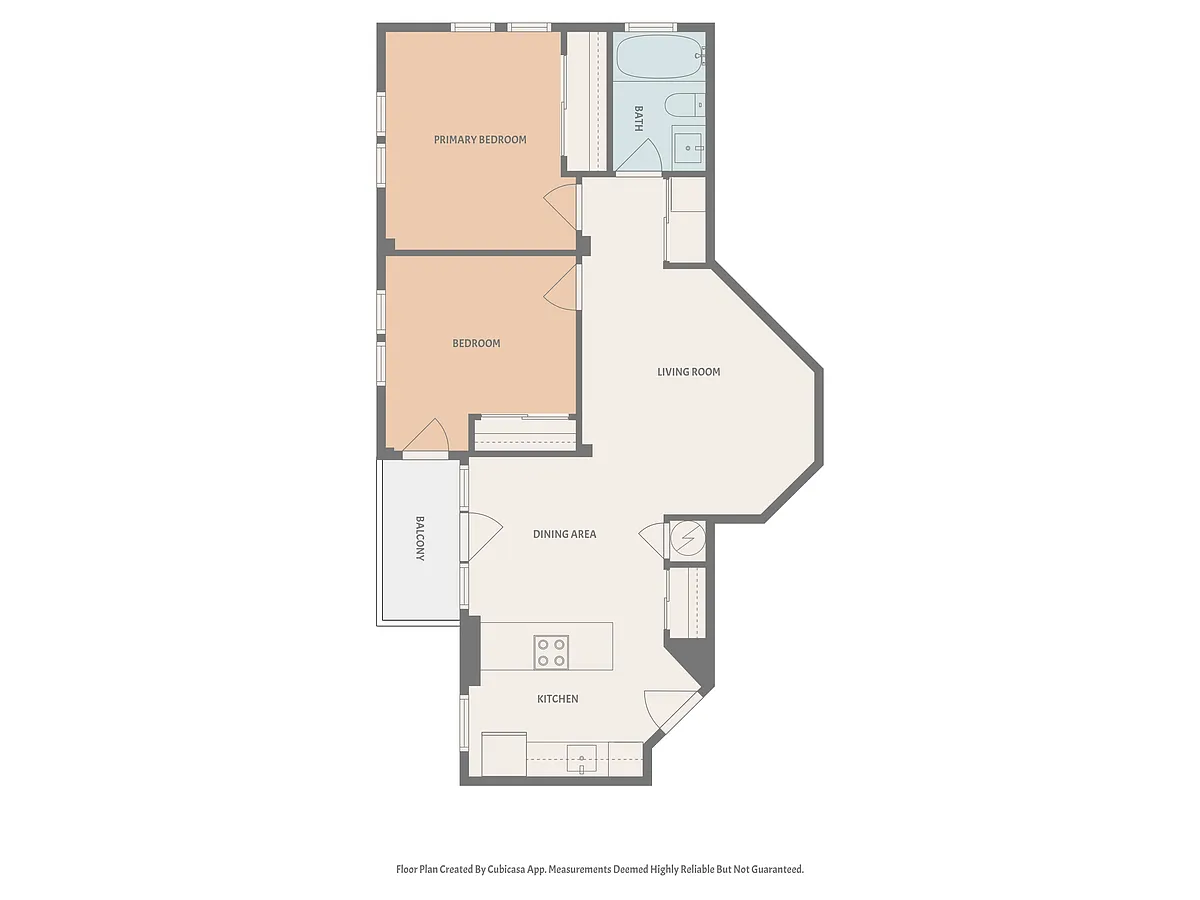 Floor plan The Harper Two