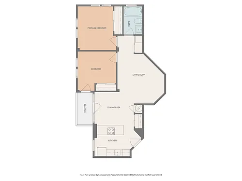 Floor plan The Harper Two