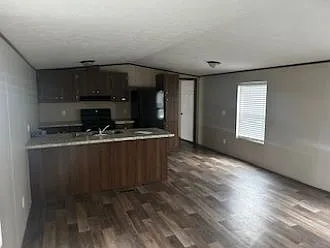 Open Living/Kitchen Area
