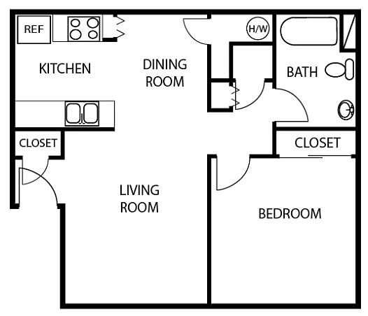 Floor plan Solana