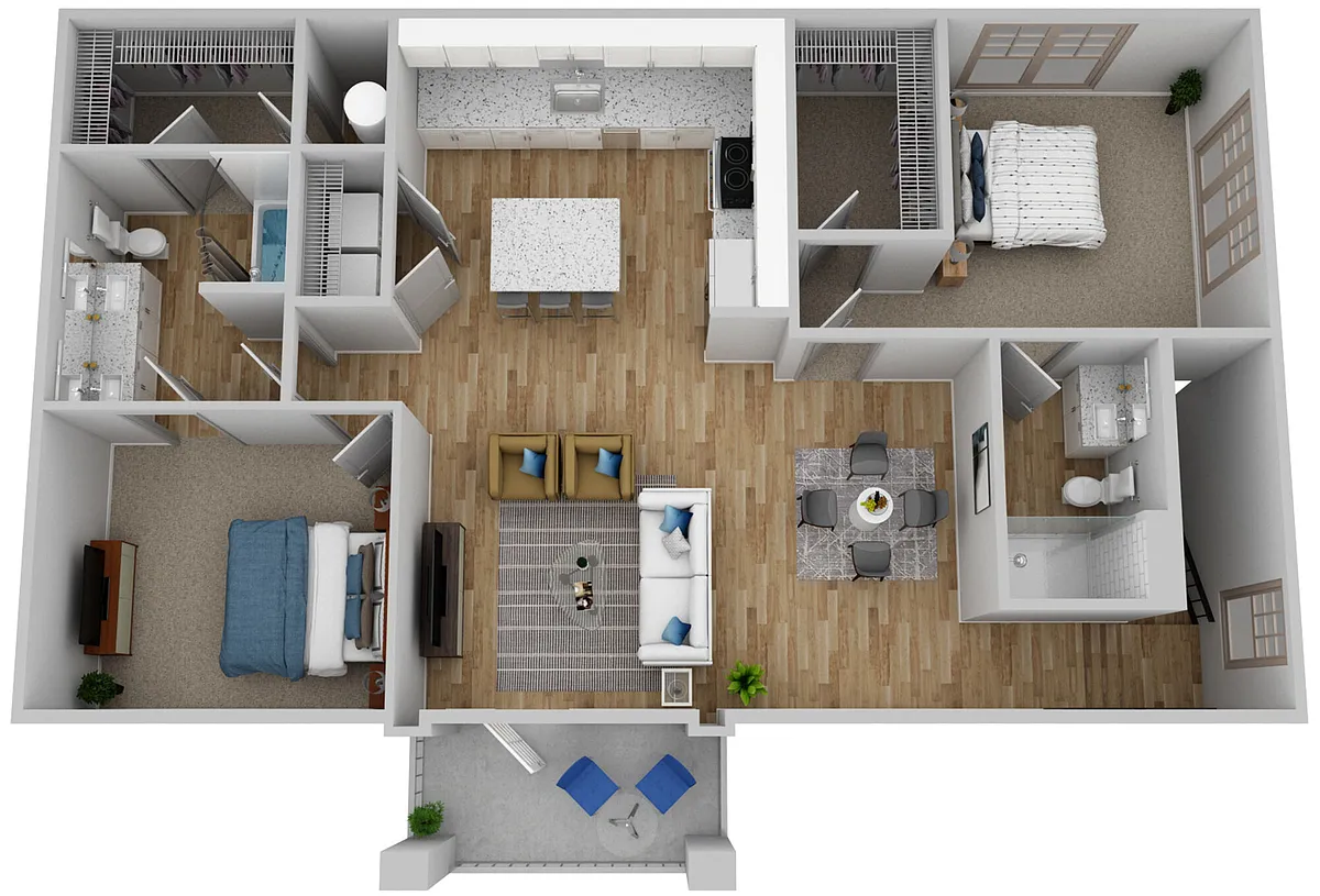 Floor plan B3-LL