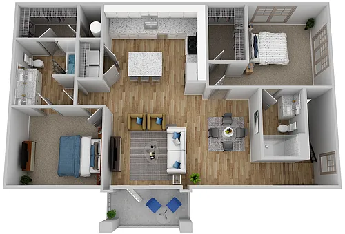 Floor plan B3-LL