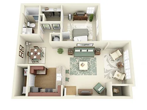 Floor plan Yellowstone